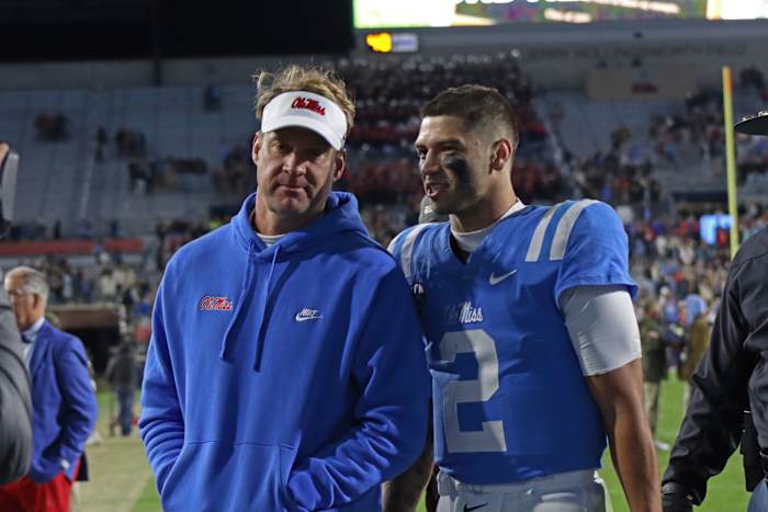 Lane Kiffin Matt Corral 2